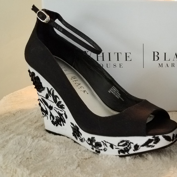 White House Black Market Shoes - High Heeled Wedges